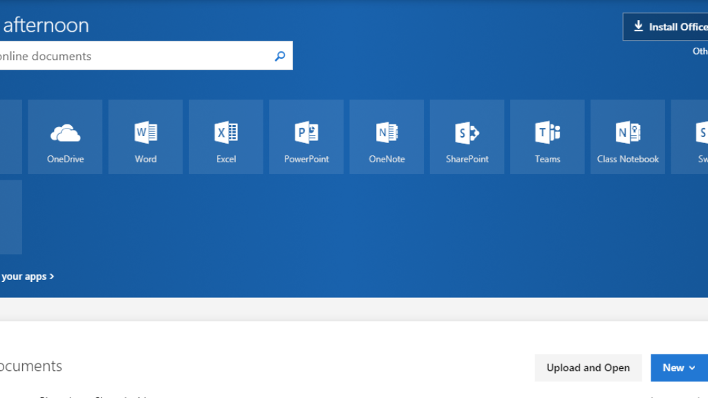 The Office 365 Dashboard