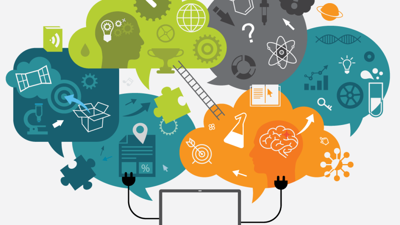 Online learning graphic representation