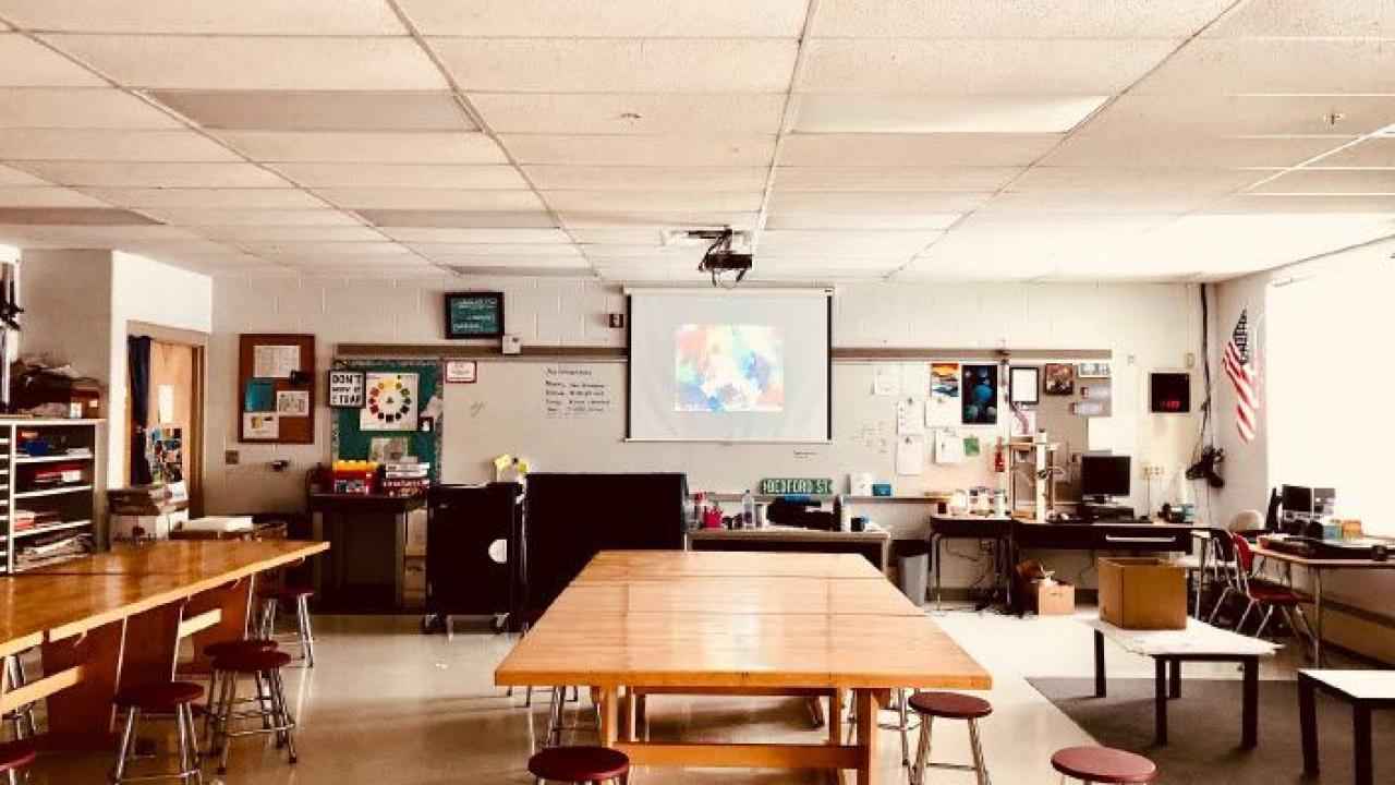 Sarah's classroom