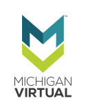 Michigan Virtual Logo (Vertical Stacked)