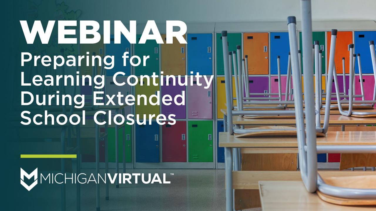 Preparing for Learning Continuity During Extended School Closures