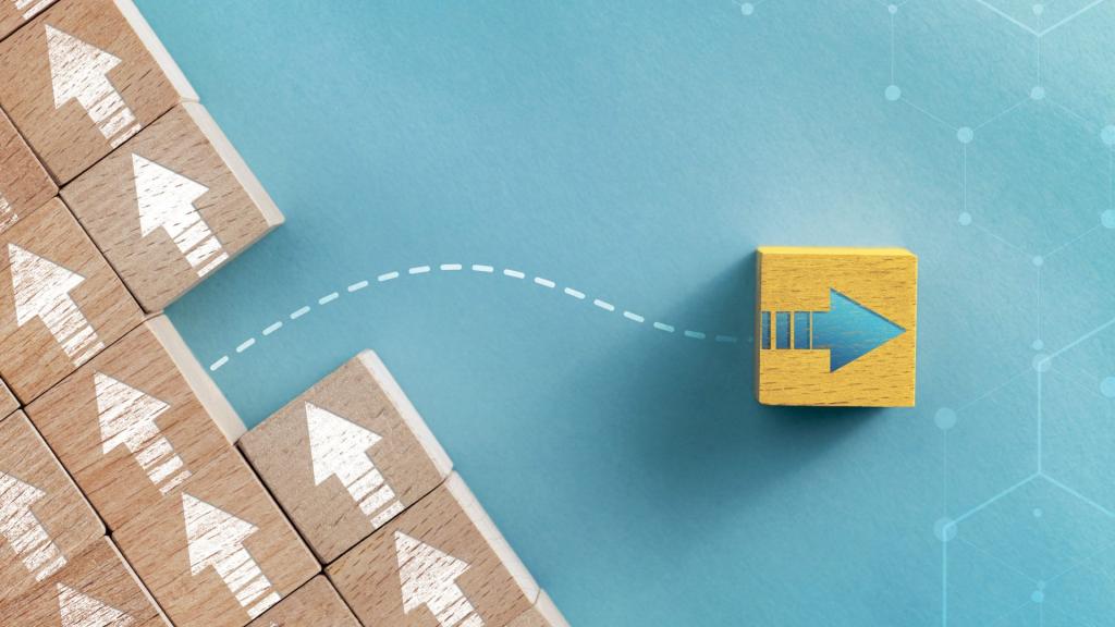 Leadership Concept With Wooden Block