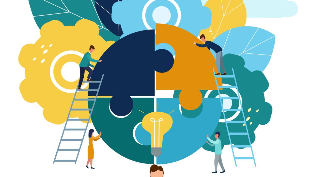 illustration of communication in the online environment