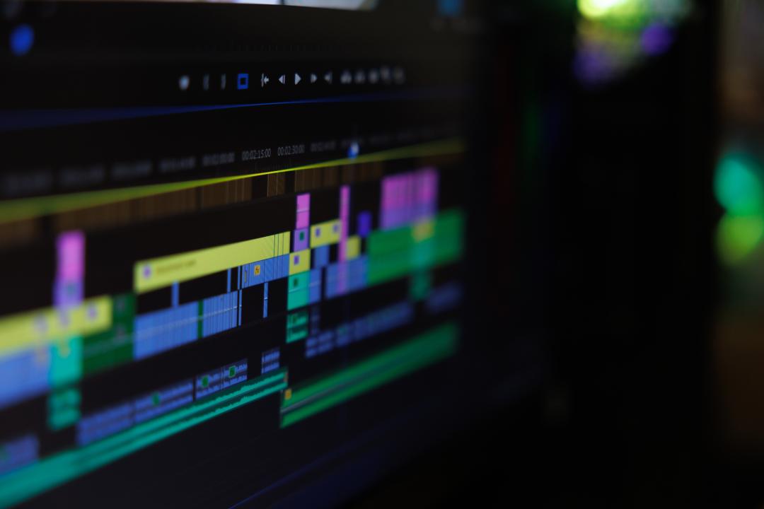 Video editing on a computer