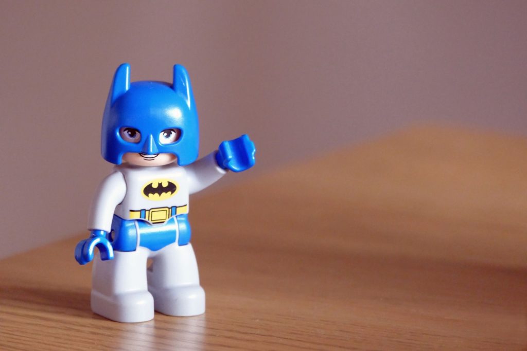 Toy figure of Batgirl