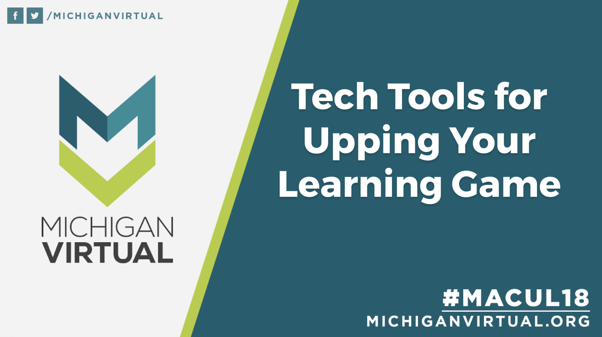 Tech Tools for Upping Your Learning Game Slides