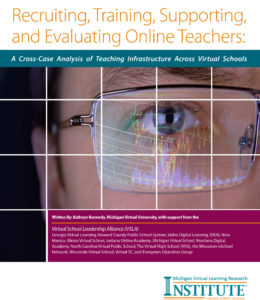 Recruiting, Training, Supporting, and Evaluating Online Teachers Report Cover