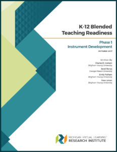 K-12 Blended Teaching Readiness