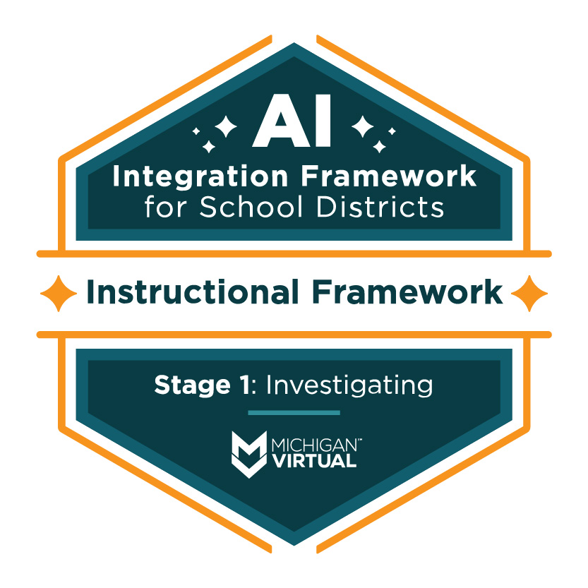AI Integration Framework for School Districts: Instructional Framework